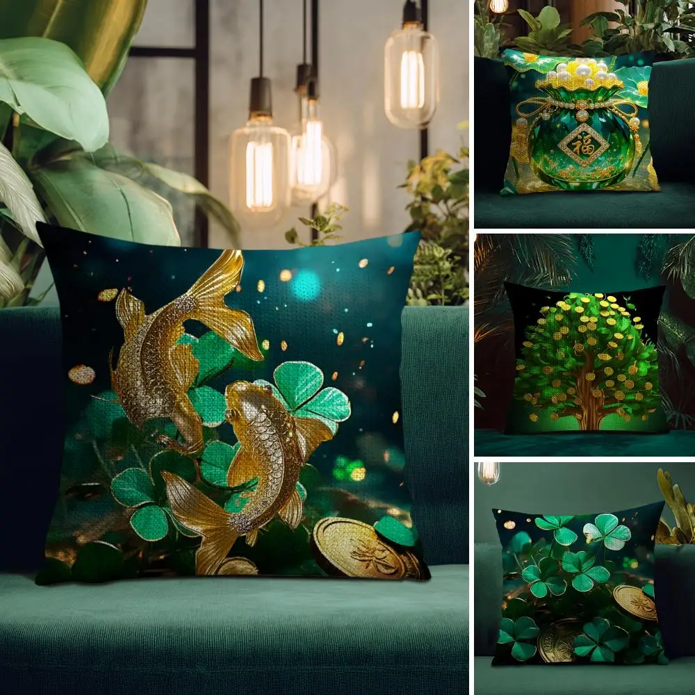 Ирландский День Святого Патрика, наволочка из натурального льна, двухсторонний принт, декоративная наволочка для дивана, домашний декор, подарок
Ирландский День Святого Патрика, наволочка из натурального льна, двухсторонний принт, декоративная наволочка для дивана, домашний декор, подарок