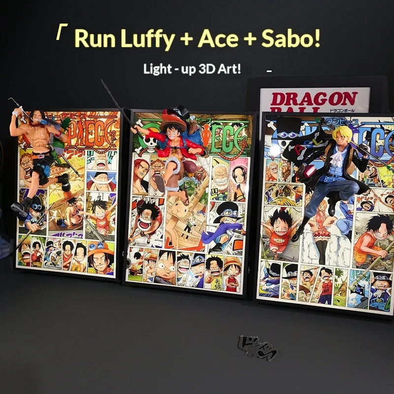 One Piece Light Painting 3D Figure Decorative Wall Art Home Decoration Anime Birthday Gift For Anime Fans
One Piece Light Painting 3D Figure Decorative Wall Art Home Decoration Anime Birthday Gift For Anime Fans