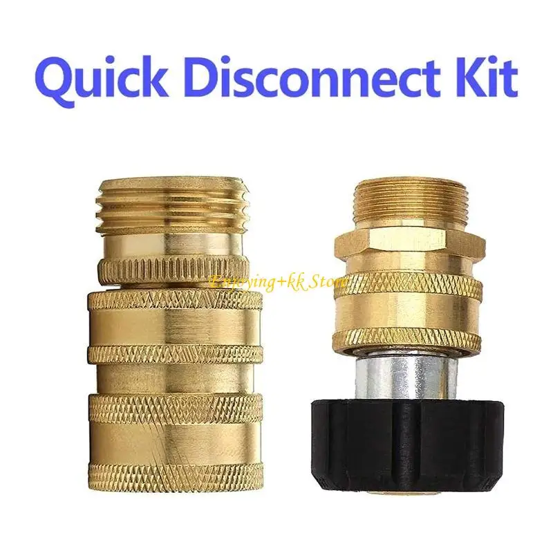 Q1JB 3/8'' 3/4'' Quick Copper Nozzle Rustproof Pressure Washer Adapter
Q1JB 3/8'' 3/4'' Quick Copper Nozzle Rustproof Pressure Washer Adapter