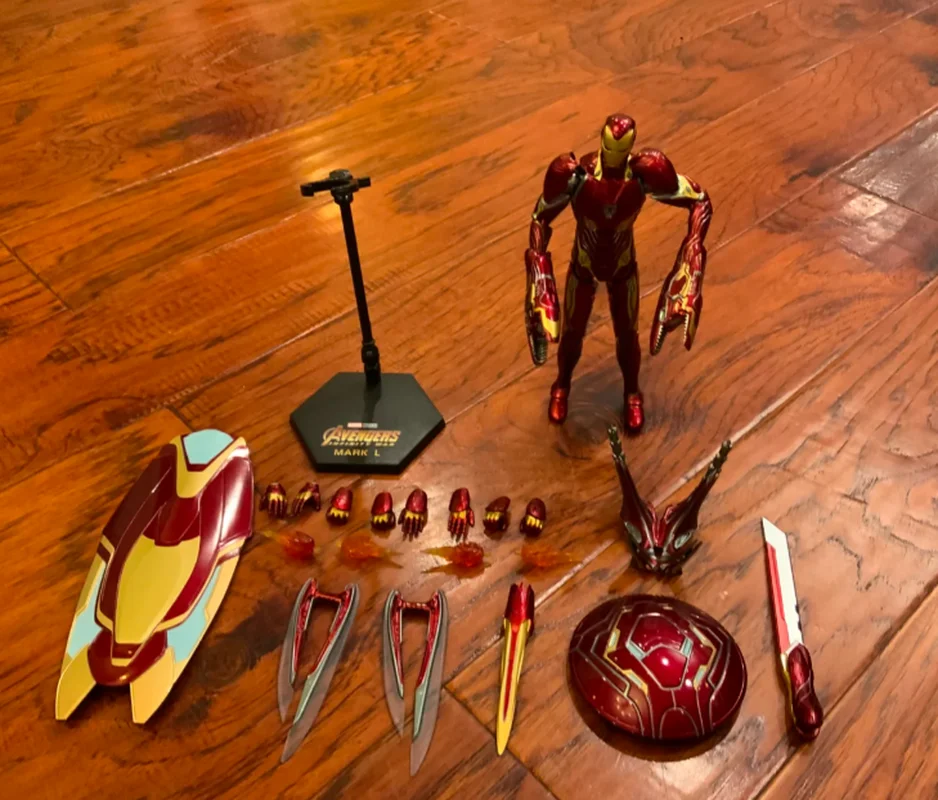 Новая аниме-фигурка Marvel Avengers Iron Man Mk50, модная игрушка-статуэтка, украшение для рабочего стола, сувенир на день рождения, подарок для фанатов
Новая аниме-фигурка Marvel Avengers Iron Man Mk50, модная игрушка-статуэтка, украшение для рабочего стола, сувенир на день рождения, подарок для фанатов