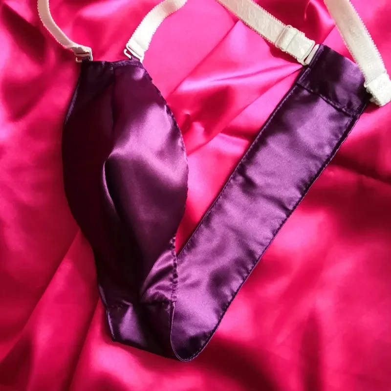 Man's Sexy Satin Silky Touch T-Briefs Throug Low Waist G-string T-back Erotic Panties Nightclub Live Show DJ Club BF Costumes
Man's Sexy Satin Silky Touch T-Briefs Throug Low Waist G-string T-back Erotic Panties Nightclub Live Show DJ Club BF Costumes