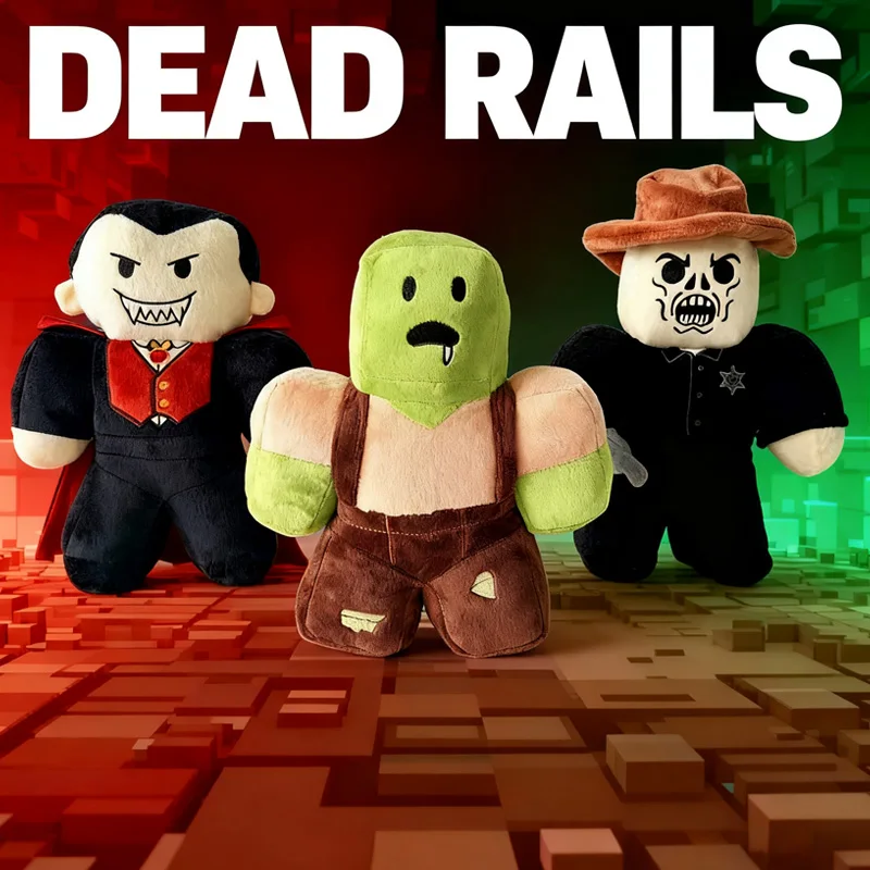 Hot DEAD RAILS Game Plush Toys Exquisite Game Peripheral Fans Collectible Gift Cute Funny Throw Pillow Birthday Gifts For Friend
Hot DEAD RAILS Game Plush Toys Exquisite Game Peripheral Fans Collectible Gift Cute Funny Throw Pillow Birthday Gifts For Friend