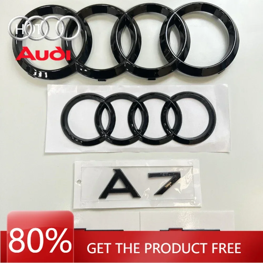 Наклейки для интерьера Audi A7 2012-2018 с логотипом 4 кольца, черные, из АБС-пластика, для капота, передней решетки, заднего багажника, эмблема-значок, модель 2026 года, хит продаж
Наклейки для интерьера Audi A7 2012-2018 с логотипом 4 кольца, черные, из АБС-пластика, для капота, передней решетки, заднего багажника, эмблема-значок, модель 2026 года, хит продаж