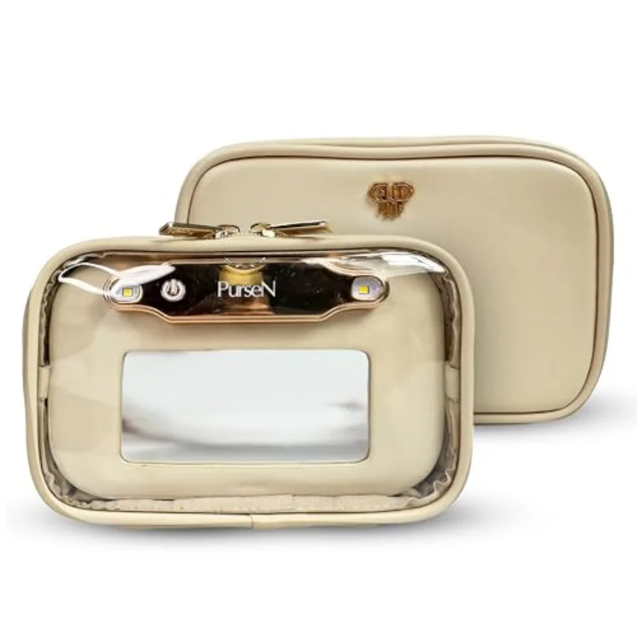 OFT 2024 LITTMINI Lighted Mirror Case - Small Makeup Bag with Detachable Mirror and Multiple Pouches for Organization - Vegan L
OFT 2024 LITTMINI Lighted Mirror Case - Small Makeup Bag with Detachable Mirror and Multiple Pouches for Organization - Vegan L
