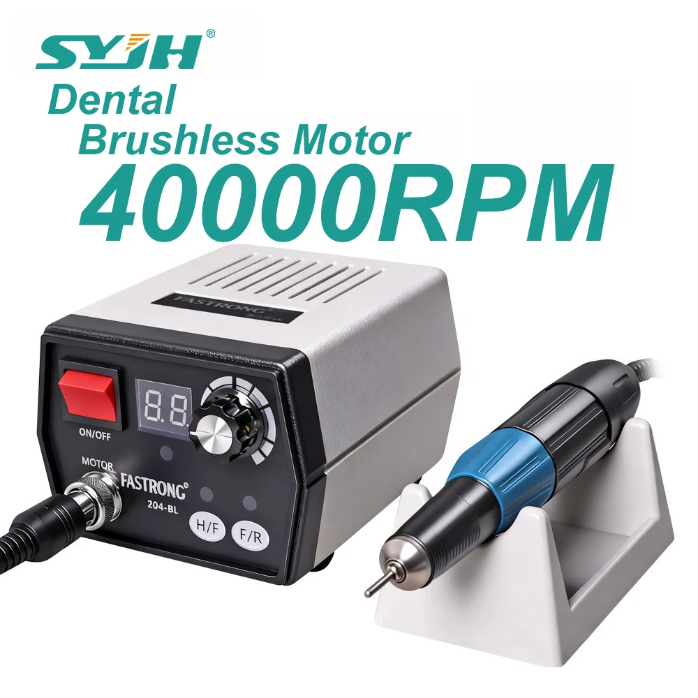 ELIJAH Бесщеточный двигатель для полировки, 40000 об/мин, микромотор, оборудование для полировки протезов, стоматологическая ручка, шлифовальная машина, маникюрные инструменты
ELIJAH Бесщеточный двигатель для полировки, 40000 об/мин, микромотор, оборудование для полировки протезов, стоматологическая ручка, шлифовальная машина, маникюрные инструменты