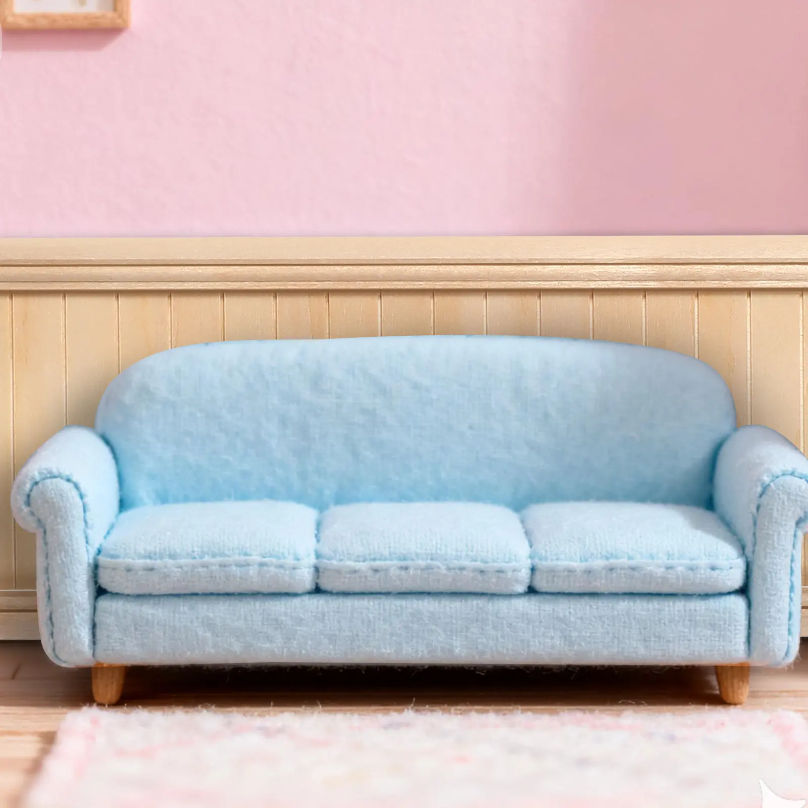 Dollhouse Wainscoting Board 1:12 Scale Lightweight Mini Interior Wall Paneling Easy DIY Installation for Miniature House
Dollhouse Wainscoting Board 1:12 Scale Lightweight Mini Interior Wall Paneling Easy DIY Installation for Miniature House