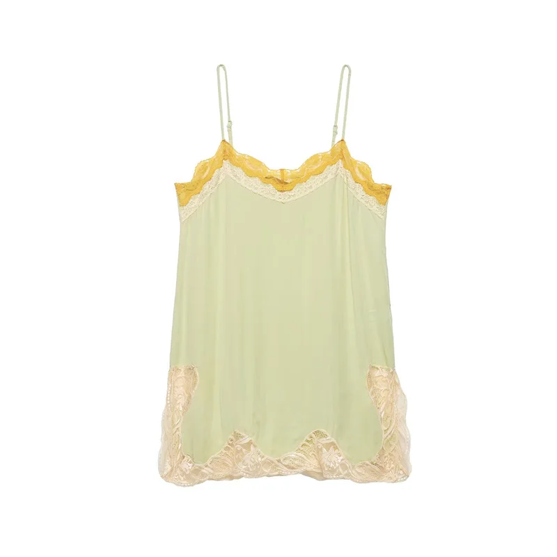 Women's Lace Camisole Top 2026 New Fashion Sleeveless Beach Vacation Party Top Women's Clothing
Women's Lace Camisole Top 2026 New Fashion Sleeveless Beach Vacation Party Top Women's Clothing