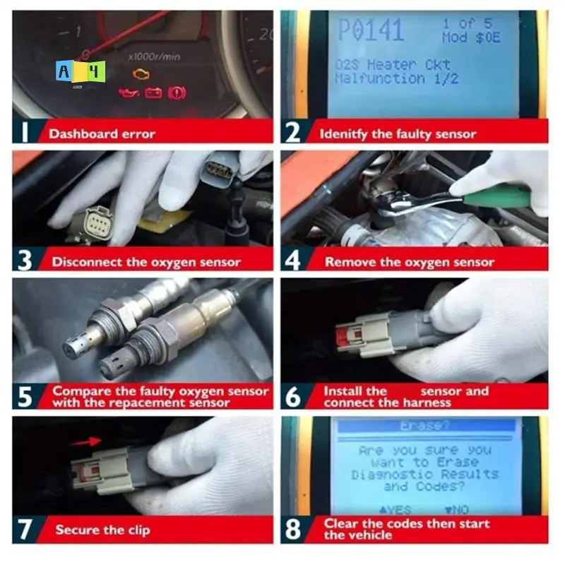 A04E-New Oxygen Sensor For BMW E60 E61 E63 E64 E70 E90 E92 E93 540I 550I 650I 520D F10 01-14 11787539125 0258010421
A04E-New Oxygen Sensor For BMW E60 E61 E63 E64 E70 E90 E92 E93 540I 550I 650I 520D F10 01-14 11787539125 0258010421