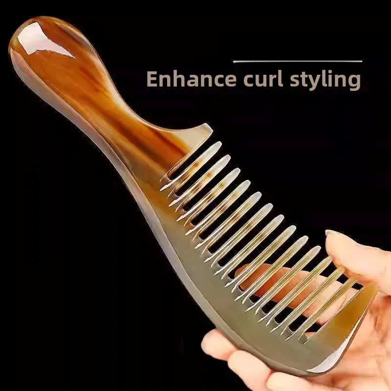 Portable Natural Horn Comb Anti-static Ladies Special Massage Scalp Children Friendly Engraved Family Personal Care Tool
Portable Natural Horn Comb Anti-static Ladies Special Massage Scalp Children Friendly Engraved Family Personal Care Tool
