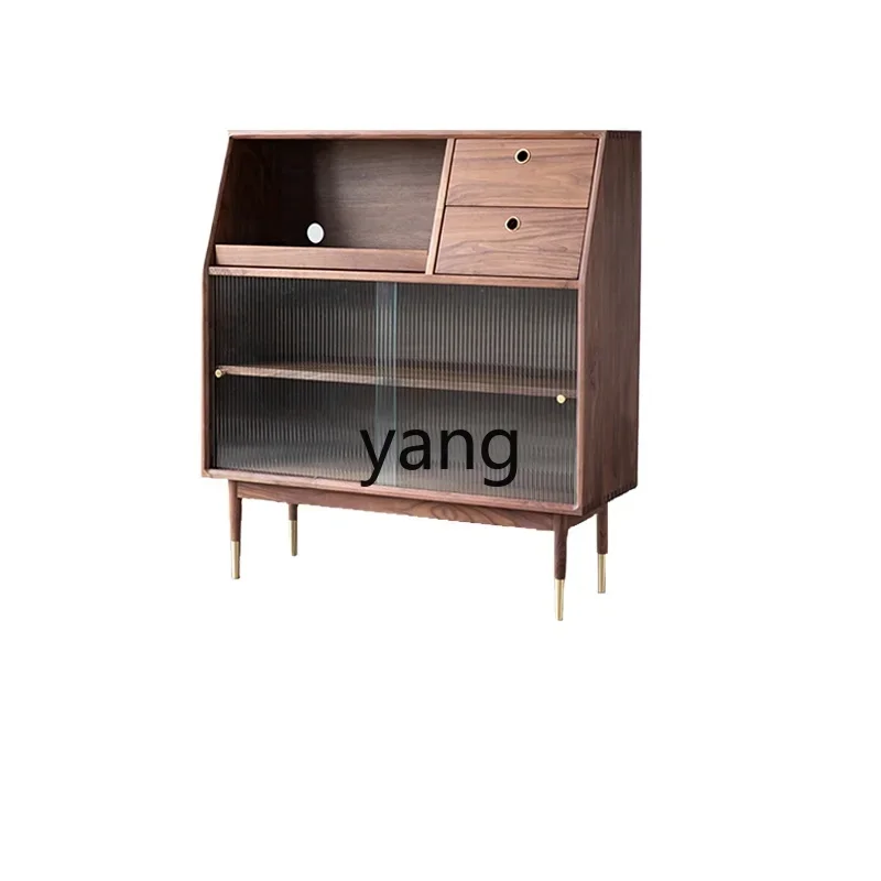 CX black walnut dining side locker small apartment multi-functional tea cabinet
CX black walnut dining side locker small apartment multi-functional tea cabinet