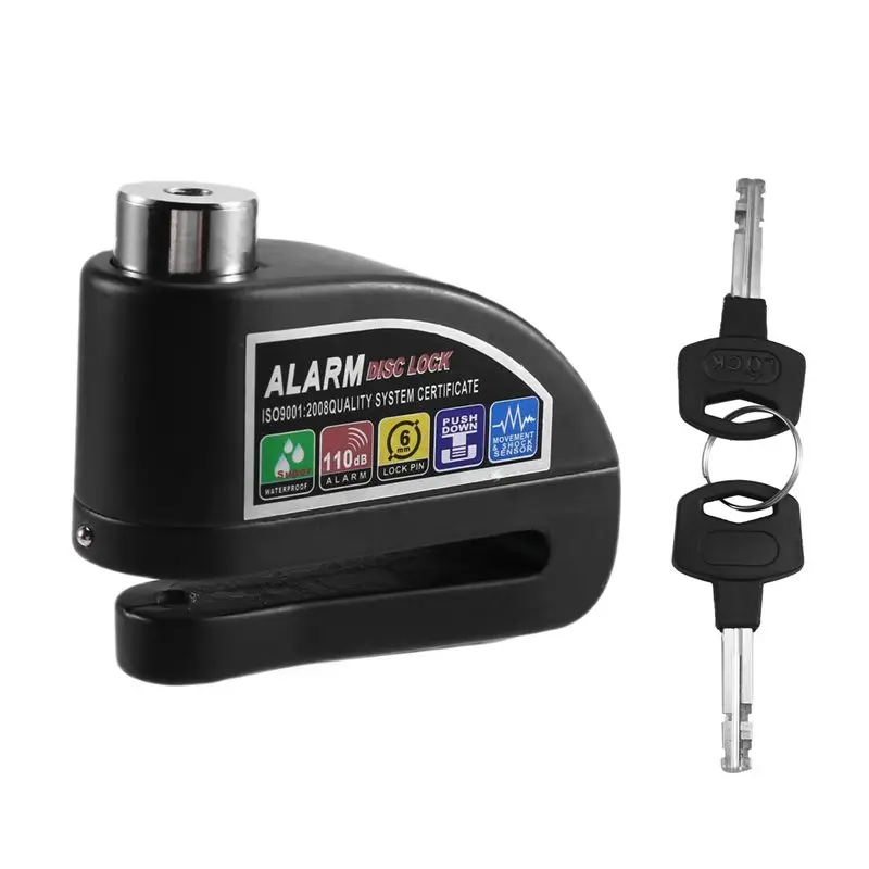【FAST-SALE】Motorcycle Scooter Disc Brake Lock Bicycle Wheel Disc Brake Lock Waterproof Security Alarm Protection
【FAST-SALE】Motorcycle Scooter Disc Brake Lock Bicycle Wheel Disc Brake Lock Waterproof Security Alarm Protection