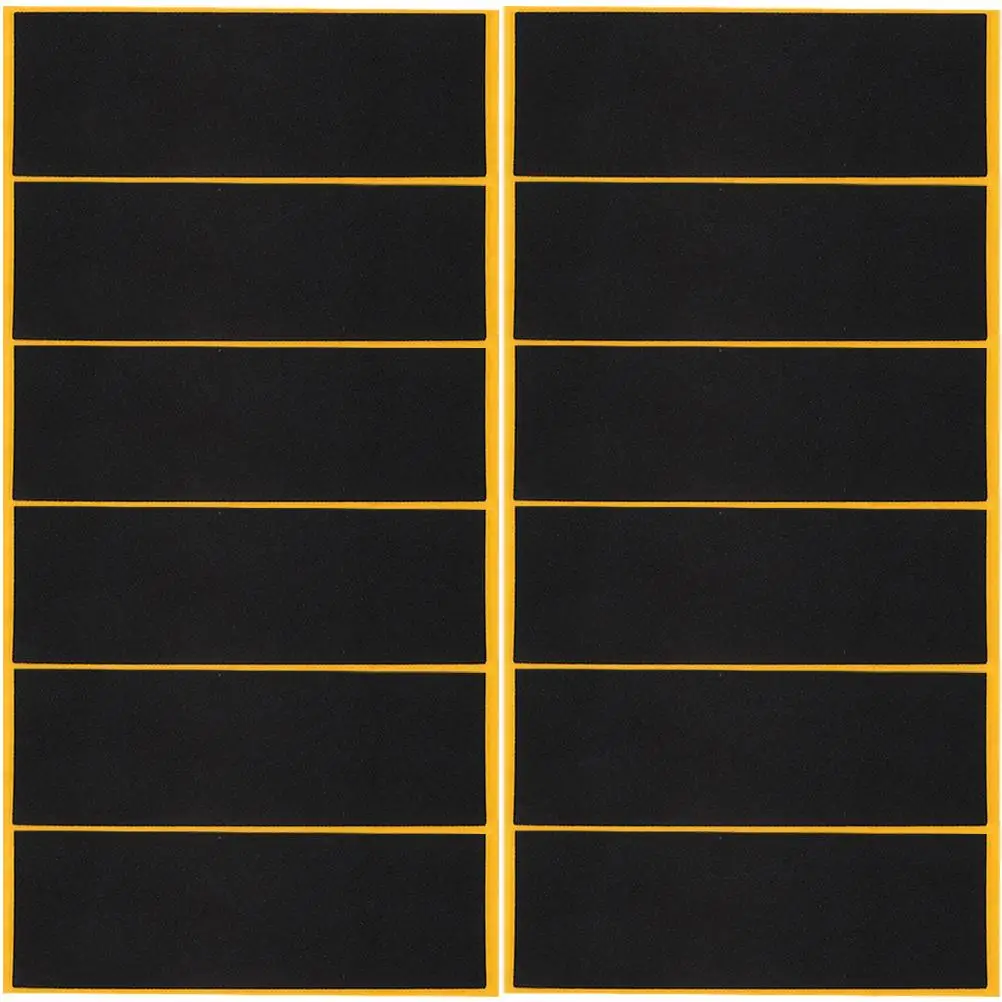 12 Pcs Grip Tape Black Anti-slip Stickers for Finger Skateboards Foam Grips Accessories Set Nonslip Supplies Toy
12 Pcs Grip Tape Black Anti-slip Stickers for Finger Skateboards Foam Grips Accessories Set Nonslip Supplies Toy