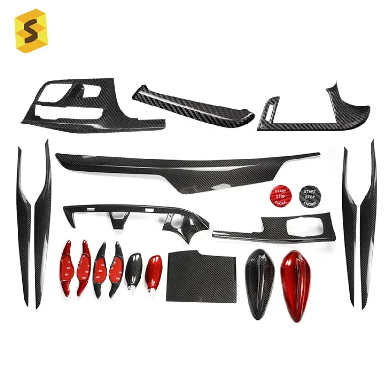 ES Full Set Car Interior Accessories for BMW G30 G31 G38 2023 Real Carbon Fiber Interior Accessories Wholesale Prices
ES Full Set Car Interior Accessories for BMW G30 G31 G38 2023 Real Carbon Fiber Interior Accessories Wholesale Prices