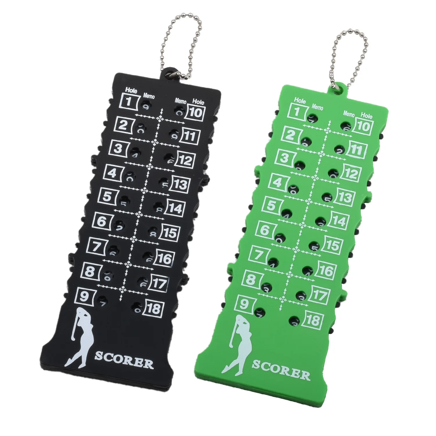 Golf 18 Hole Shot Counter Putt Score Counter Golf Score Indicator Golf Score Counter with Key Chain Golf Training Aids 4 colors
Golf 18 Hole Shot Counter Putt Score Counter Golf Score Indicator Golf Score Counter with Key Chain Golf Training Aids 4 colors