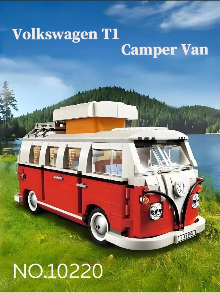 Kalein Популярные игрушки Volkswagen T1 модель кемпера, строительный блок, технология, туристический автобус, детские игрушки, подарки на Рождество и день рождения
Kalein Популярные игрушки Volkswagen T1 модель кемпера, строительный блок, технология, туристический автобус, детские игрушки, подарки на Рождество и день рождения