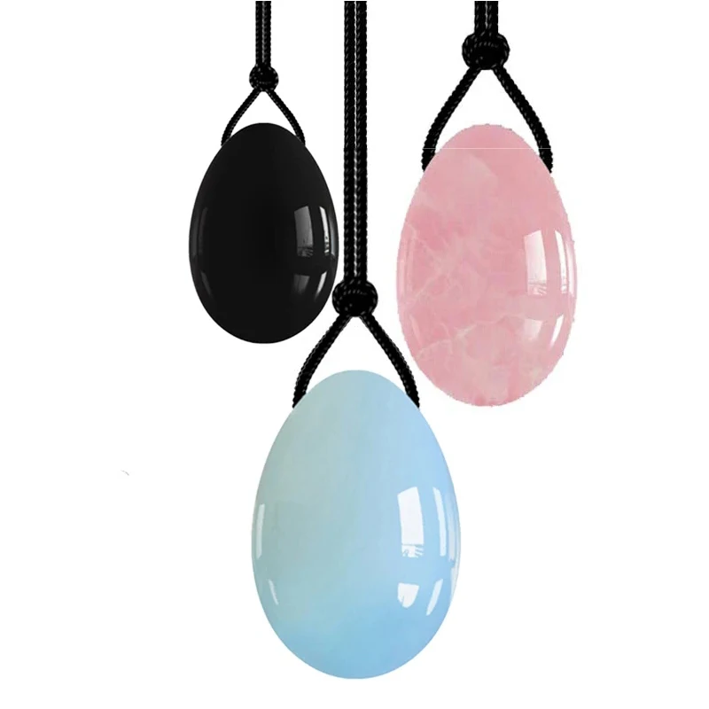1pc Natural Rose Quartz Obsidian Yoni Egg Women Kegel Exerciser Opal Crystal Ball Drilled Jade Massage Stone Muscle Tightening
1pc Natural Rose Quartz Obsidian Yoni Egg Women Kegel Exerciser Opal Crystal Ball Drilled Jade Massage Stone Muscle Tightening