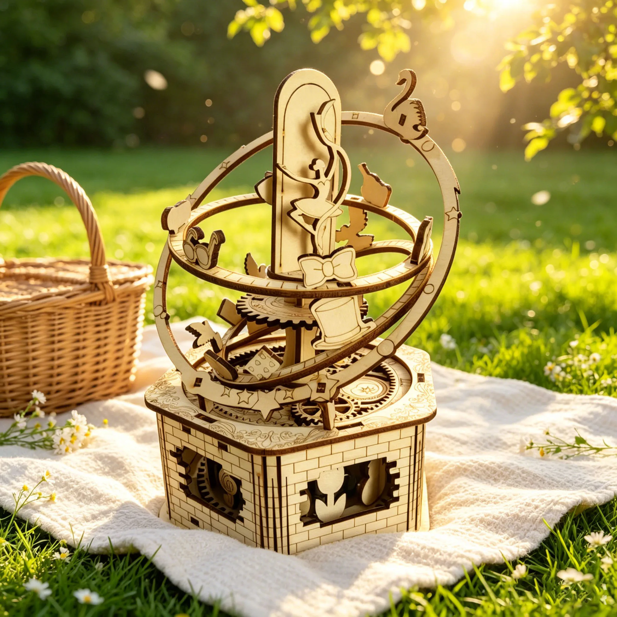 DIY wooden ballet music box 3D jigsaw puzzle ornament, featuring a dreamy ballet-themed design – the perfect romantic gift
DIY wooden ballet music box 3D jigsaw puzzle ornament, featuring a dreamy ballet-themed design – the perfect romantic gift