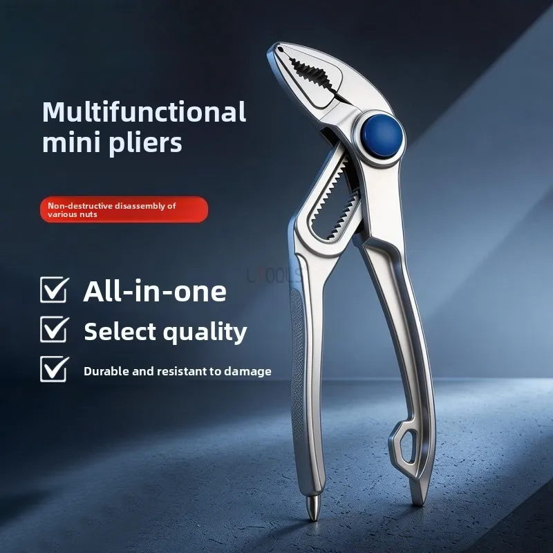 Multifunctional Water Pump Plier Multifunctional Water Pipe Wrench Adjustable Pipe Wrench Universal Household Maintenance Tool
Multifunctional Water Pump Plier Multifunctional Water Pipe Wrench Adjustable Pipe Wrench Universal Household Maintenance Tool