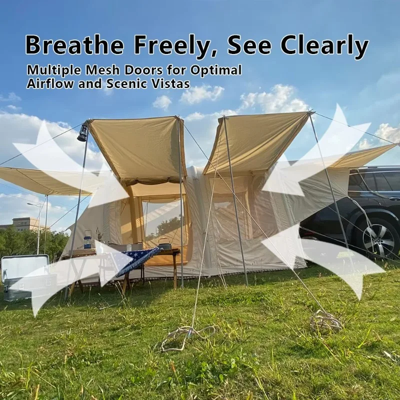2026Large Inflatable Car-Back Tent UV Resistant Portable Inflatable Car Awning Tent for Family Camping & Outdoor Events
2026Large Inflatable Car-Back Tent UV Resistant Portable Inflatable Car Awning Tent for Family Camping & Outdoor Events