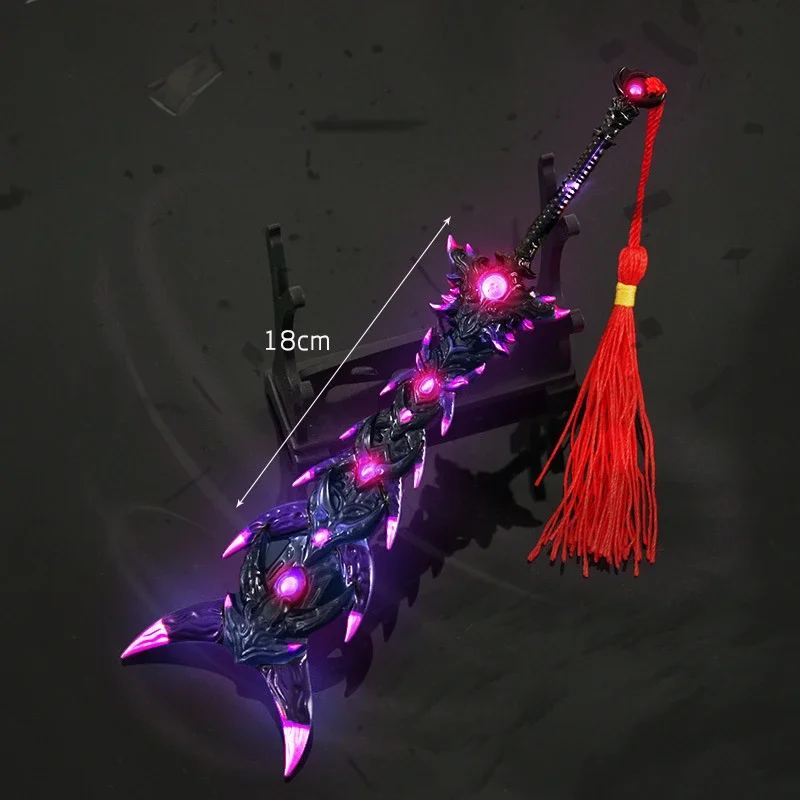 18cm game peripheral koi evil barrier alloy sword weapon ornaments weapon collection toys
18cm game peripheral koi evil barrier alloy sword weapon ornaments weapon collection toys