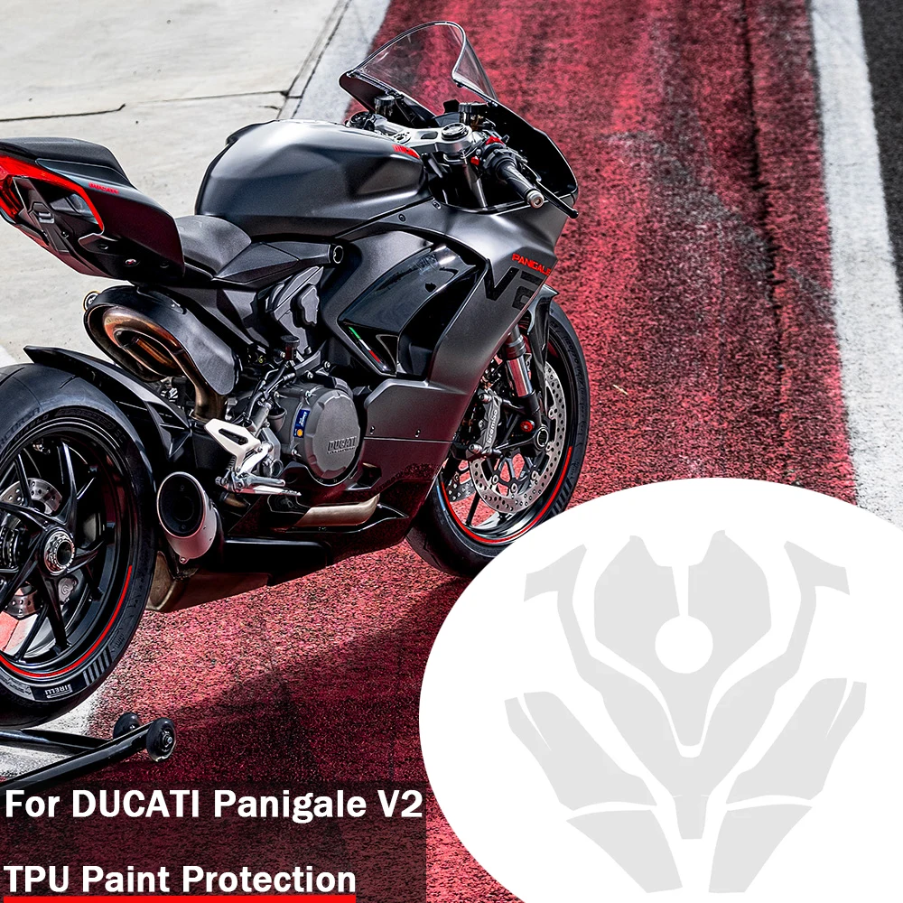 Комплект для защиты краски из ТПУ Для DUCATI Panigale V2, защитный обтекатель PANIGALE V2 PPF 2020, полная защитная пленка для краски
Комплект для защиты краски из ТПУ Для DUCATI Panigale V2, защитный обтекатель PANIGALE V2 PPF 2020, полная защитная пленка для краски