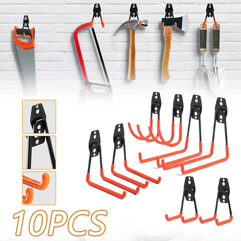 Heavy Duty Metal Hook Garage Organizer Wall Mount Bicycle Hanger Hooks Wall Mount Anti-slip Storage Hook Garage Storage Tool
Heavy Duty Metal Hook Garage Organizer Wall Mount Bicycle Hanger Hooks Wall Mount Anti-slip Storage Hook Garage Storage Tool
