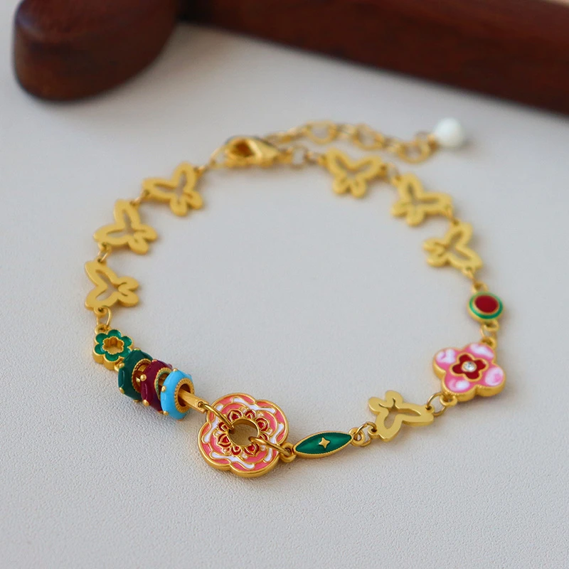ArLea Multiple Colorful Enamle Chain Bracelets For Women Modern Fashion Jewelry Sweet Accessories 2024 Trend Bracelet
ArLea Multiple Colorful Enamle Chain Bracelets For Women Modern Fashion Jewelry Sweet Accessories 2024 Trend Bracelet
