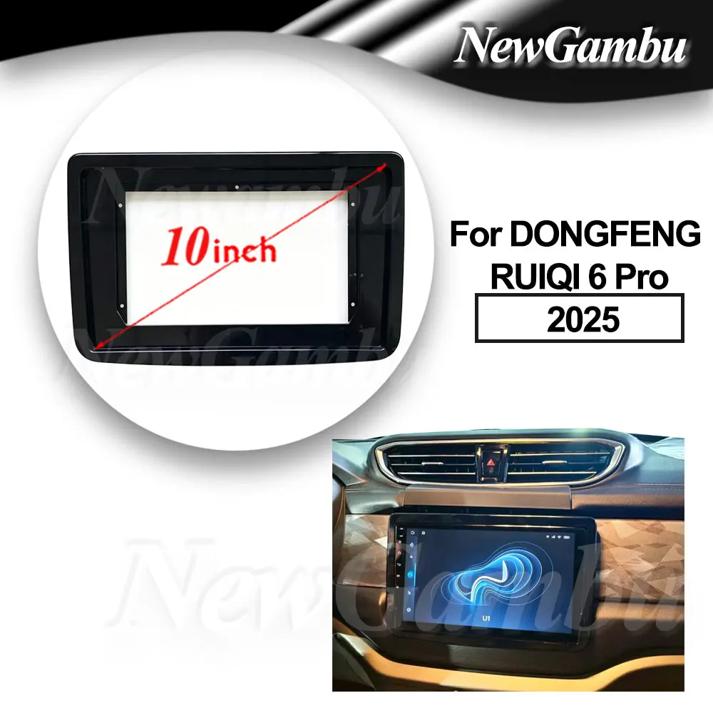 10 Inch Car Radio FIT For DONGFENG RUIQI 6 Pro 2025 Frame No Cable ABS PC Plastic Fascia Dashboard Plane Frame
10 Inch Car Radio FIT For DONGFENG RUIQI 6 Pro 2025 Frame No Cable ABS PC Plastic Fascia Dashboard Plane Frame