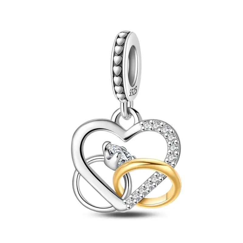 925 sterling silver ring buckle pendant, suitable for personalized design of jewelry chains, is the perfect gift women
925 sterling silver ring buckle pendant, suitable for personalized design of jewelry chains, is the perfect gift women