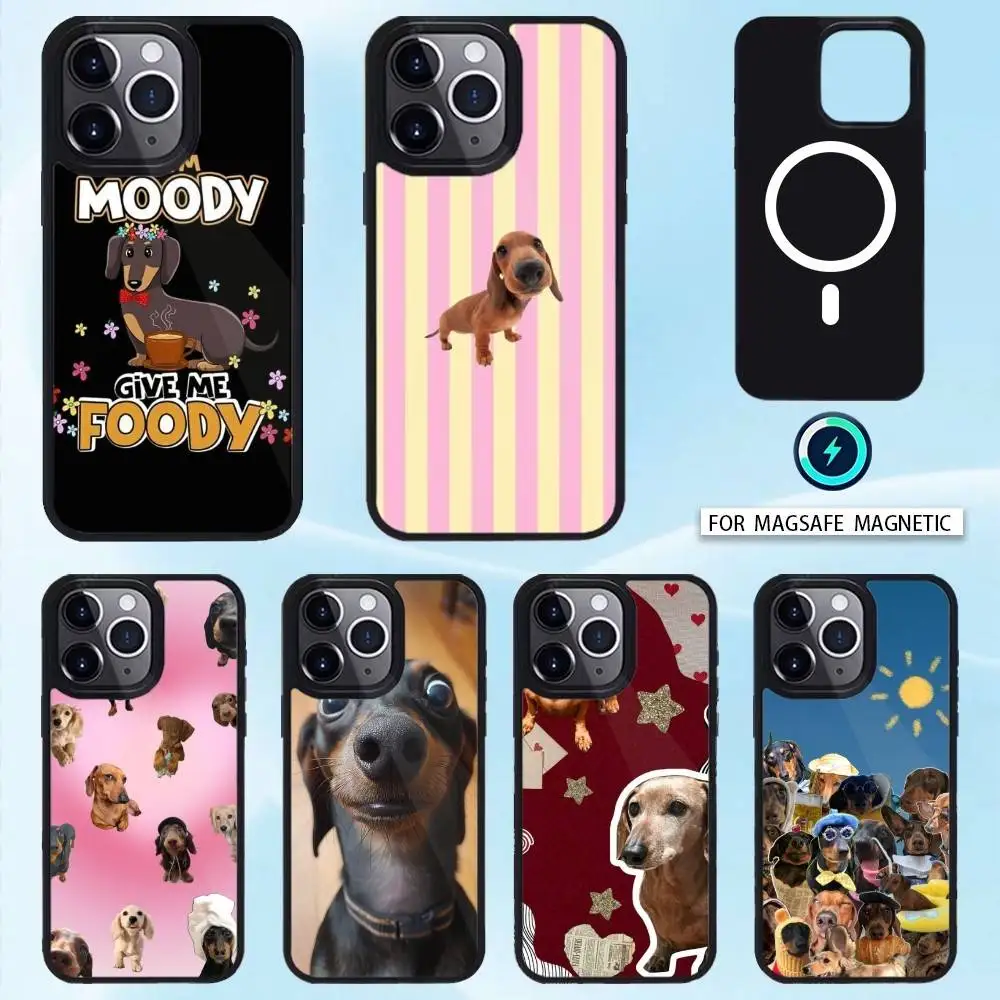 Dachshund Sausage Dog Phone Case For iPhone17,16,15,14,13,12,11 Plus,Pro Max Magnetic For Magsafe Wireless Charging
Dachshund Sausage Dog Phone Case For iPhone17,16,15,14,13,12,11 Plus,Pro Max Magnetic For Magsafe Wireless Charging