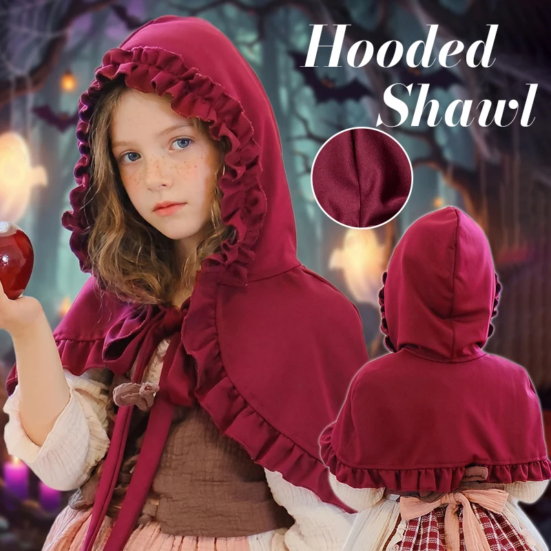 Red Cape Riding Hood Pastoral Style Girls Halloween Xmas Retro Cosplay Costume Ruffle Strap Lolita Party Cape Shawl Cloak
Red Cape Riding Hood Pastoral Style Girls Halloween Xmas Retro Cosplay Costume Ruffle Strap Lolita Party Cape Shawl Cloak