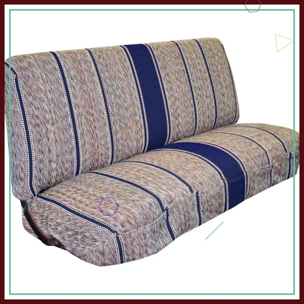 Universal Baja Saddle Blanket Bench Seat Cover for Full-Size Trucks and SUVs in Blue
Universal Baja Saddle Blanket Bench Seat Cover for Full-Size Trucks and SUVs in Blue