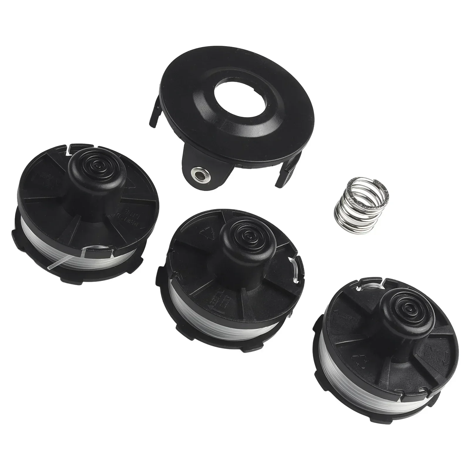 3Pcs Spool+1pc Cover+1pc Spring Nylon For Makita 195858-1 196146-9 Tap & Go Line Spool Cover Set 1.6MM Trimmer DUR181Z 2022 New
3Pcs Spool+1pc Cover+1pc Spring Nylon For Makita 195858-1 196146-9 Tap & Go Line Spool Cover Set 1.6MM Trimmer DUR181Z 2022 New