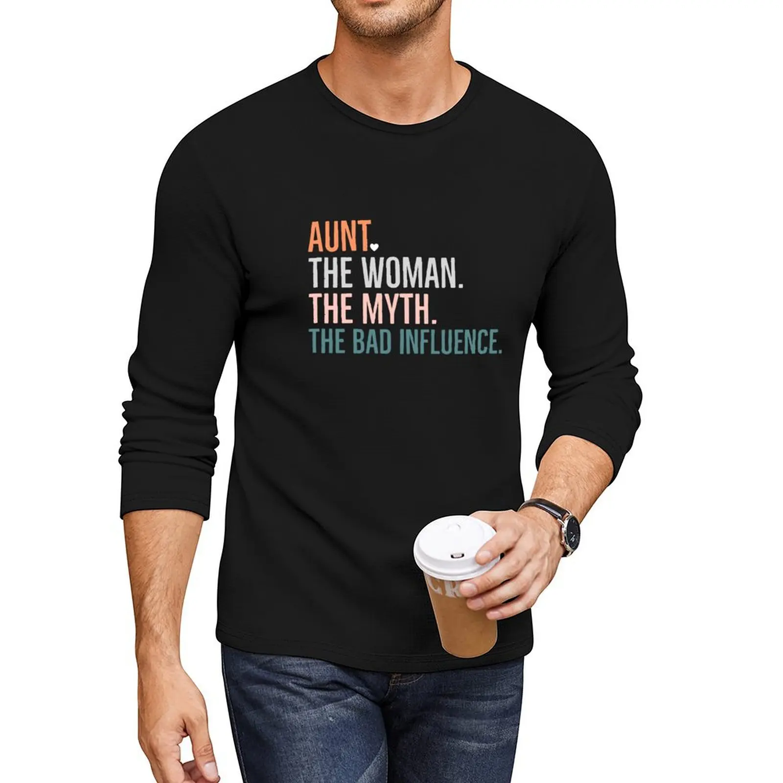 Длинная футболка Aunt The Woman The Myth The Bad Influence, мужская одежда, футболки большого размера, мужская одежда
Длинная футболка Aunt The Woman The Myth The Bad Influence, мужская одежда, футболки большого размера, мужская одежда