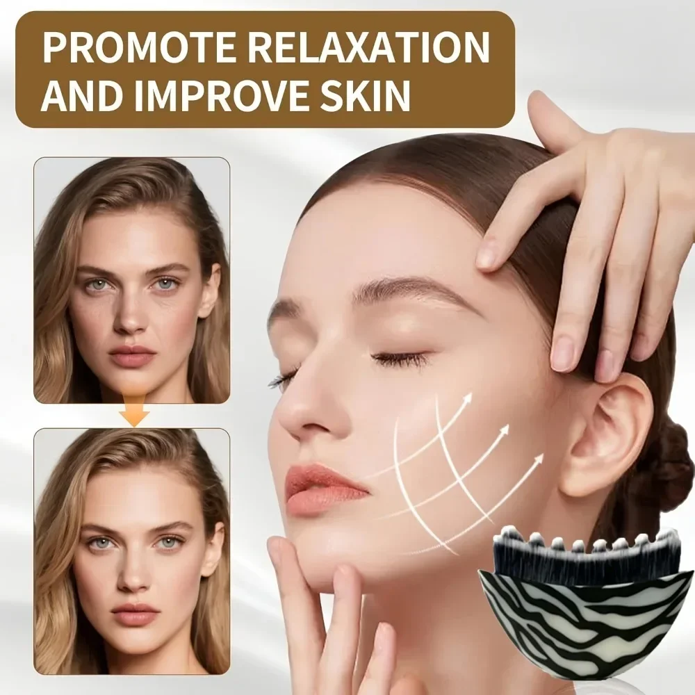 1/2Pcs Zebra Print Lymphatic Drainage Face Brush Jawline Lifting Sculpting Massager Ergonomic Precise Skin Fit Beauty Tool
1/2Pcs Zebra Print Lymphatic Drainage Face Brush Jawline Lifting Sculpting Massager Ergonomic Precise Skin Fit Beauty Tool