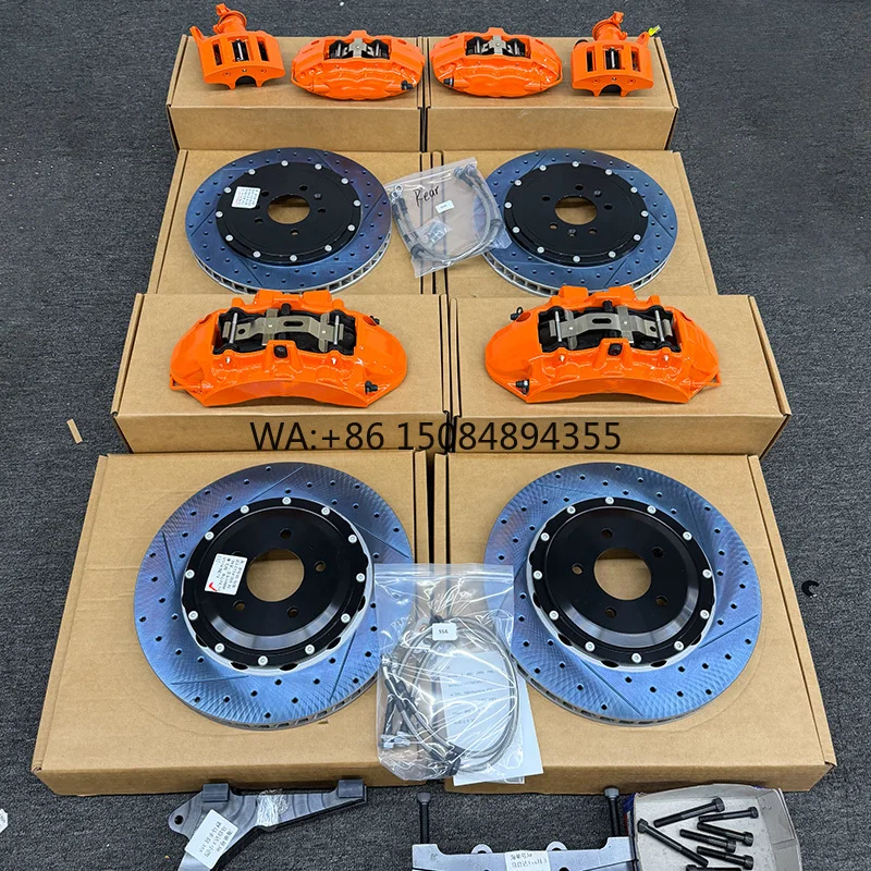V6 F40 Manual Hand Big Brake Kit with High-performance Brake Discs, Universal High Quality Auto Brake System Refit Accessories
V6 F40 Manual Hand Big Brake Kit with High-performance Brake Discs, Universal High Quality Auto Brake System Refit Accessories