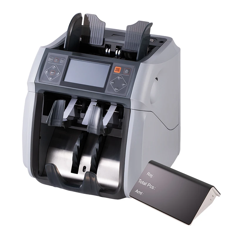 High Performance Two Pocket Fast Cash Bill Counter Contadora De Billetes Currency Money Counting Machine Note Sorter For Bank
High Performance Two Pocket Fast Cash Bill Counter Contadora De Billetes Currency Money Counting Machine Note Sorter For Bank