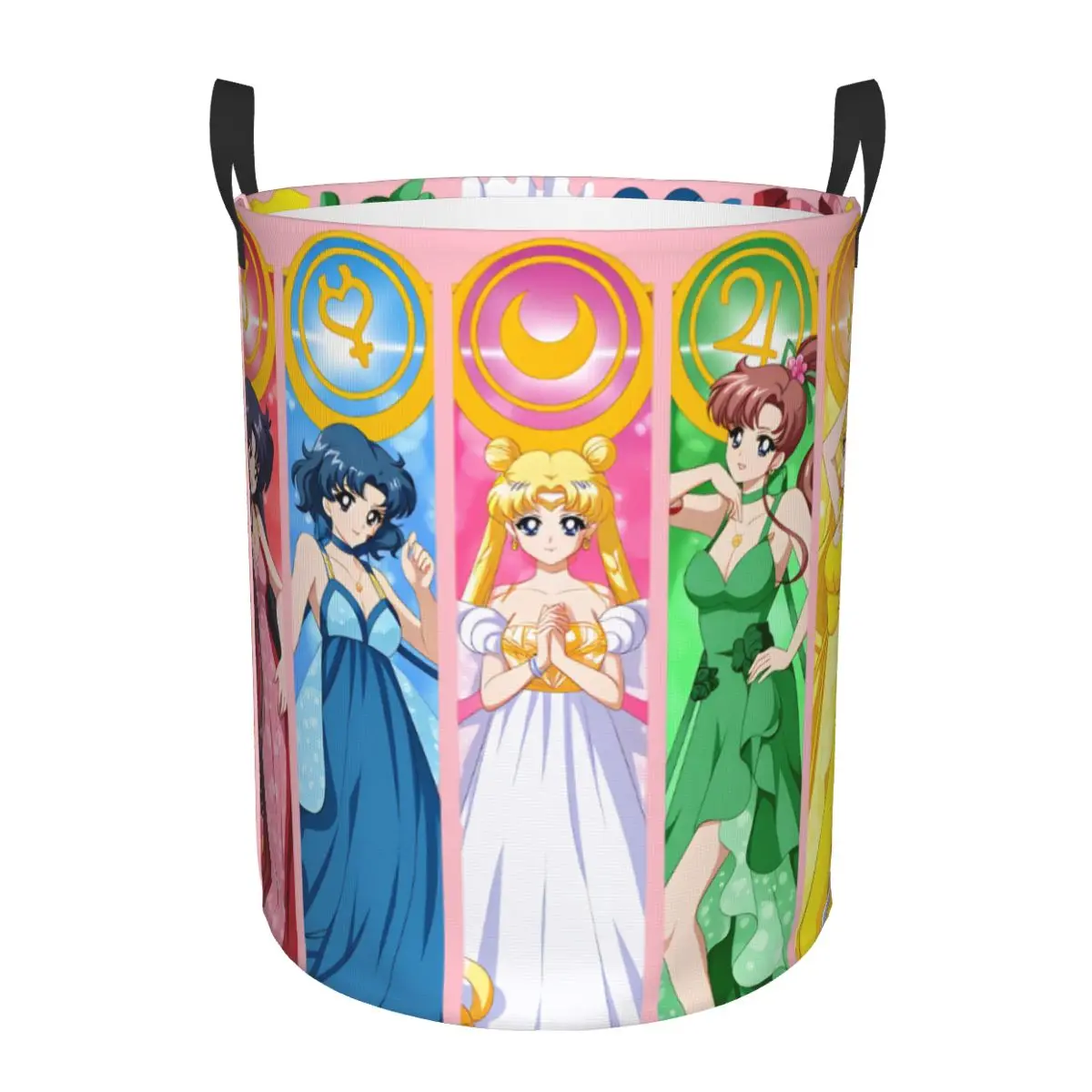 Sailor Moon Mars Venus Laundry Hamper Large Storage Basket Mercury Jupiter Men Women Laundry Organization
Sailor Moon Mars Venus Laundry Hamper Large Storage Basket Mercury Jupiter Men Women Laundry Organization
