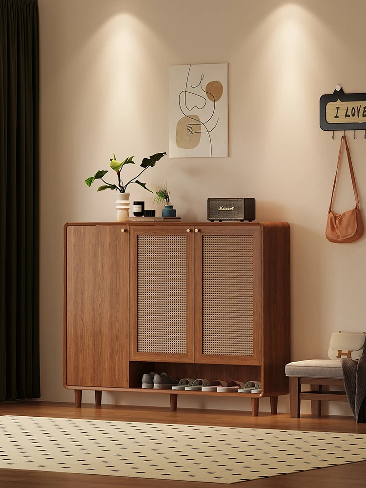 Shoe cabinet household door solid wood largecapacity multilayer home entrance new Chinesestyle small apartment
Shoe cabinet household door solid wood largecapacity multilayer home entrance new Chinesestyle small apartment
