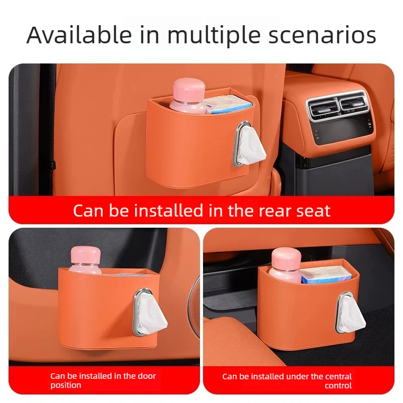 For Geely EX2/Xingyuan 2025 Car Trash Can Multifunctional Creative Hanging Tissue Box Storage Bucket Interior Accessories Tools
For Geely EX2/Xingyuan 2025 Car Trash Can Multifunctional Creative Hanging Tissue Box Storage Bucket Interior Accessories Tools