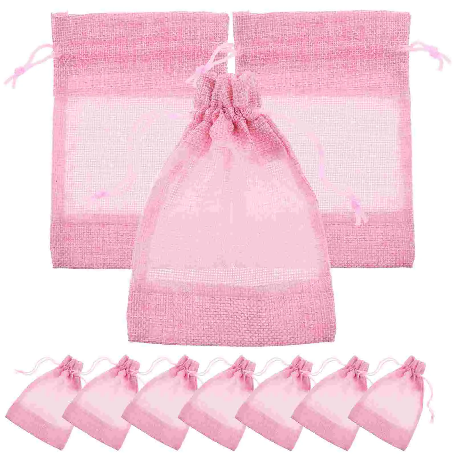 10pcs Green ganza Mesh Drawstring Bags Clear Window Storage Pouches Foldable Travel Gift Jewelry Small Item ganizer Portable
10pcs Green ganza Mesh Drawstring Bags Clear Window Storage Pouches Foldable Travel Gift Jewelry Small Item ganizer Portable