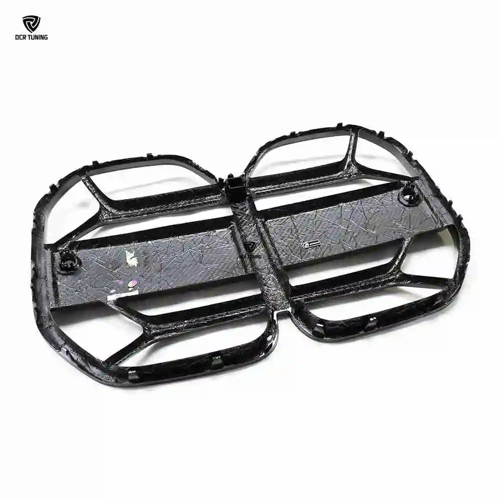 Dry carbon fiber front bumper grille with camera holes for BMW 4 Series G22 G23 M430I M440I 21-
Dry carbon fiber front bumper grille with camera holes for BMW 4 Series G22 G23 M430I M440I 21-