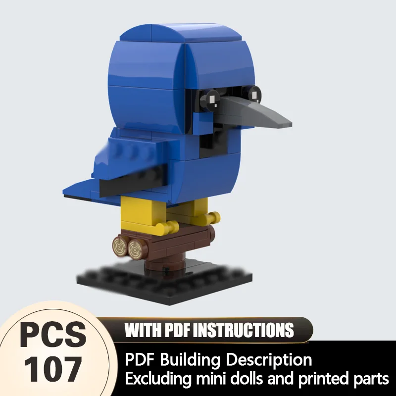Creators Animal Series Model MOC Building Bricks Shining Honeycreeper Modular Technology Gifts Holiday Assemble Children Toys
Creators Animal Series Model MOC Building Bricks Shining Honeycreeper Modular Technology Gifts Holiday Assemble Children Toys