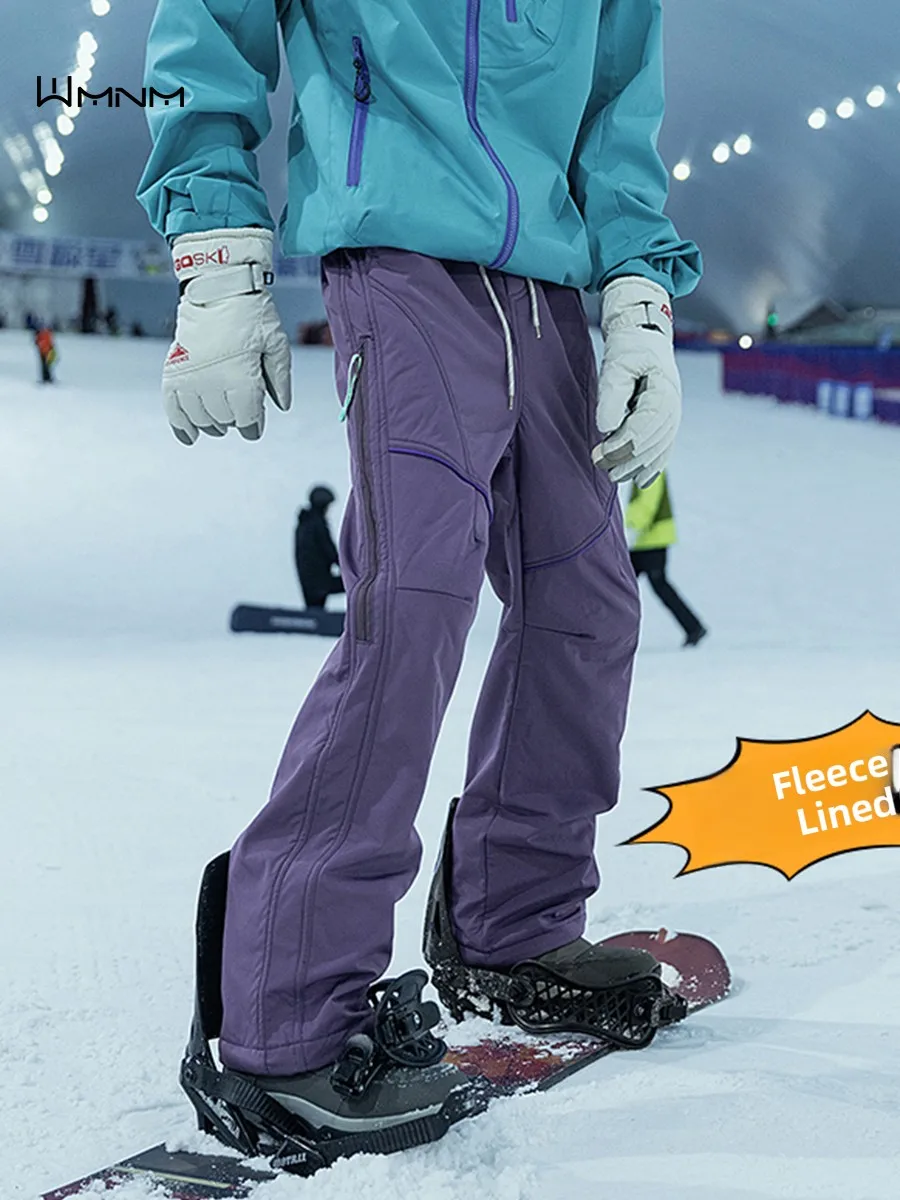 Thiened Fce Winter Skiing Trousers Men's Warmth Resistant Cold Proof Breathable Tee-Proof Single Double Board Snow Pants
Thiened Fce Winter Skiing Trousers Men's Warmth Resistant Cold Proof Breathable Tee-Proof Single Double Board Snow Pants