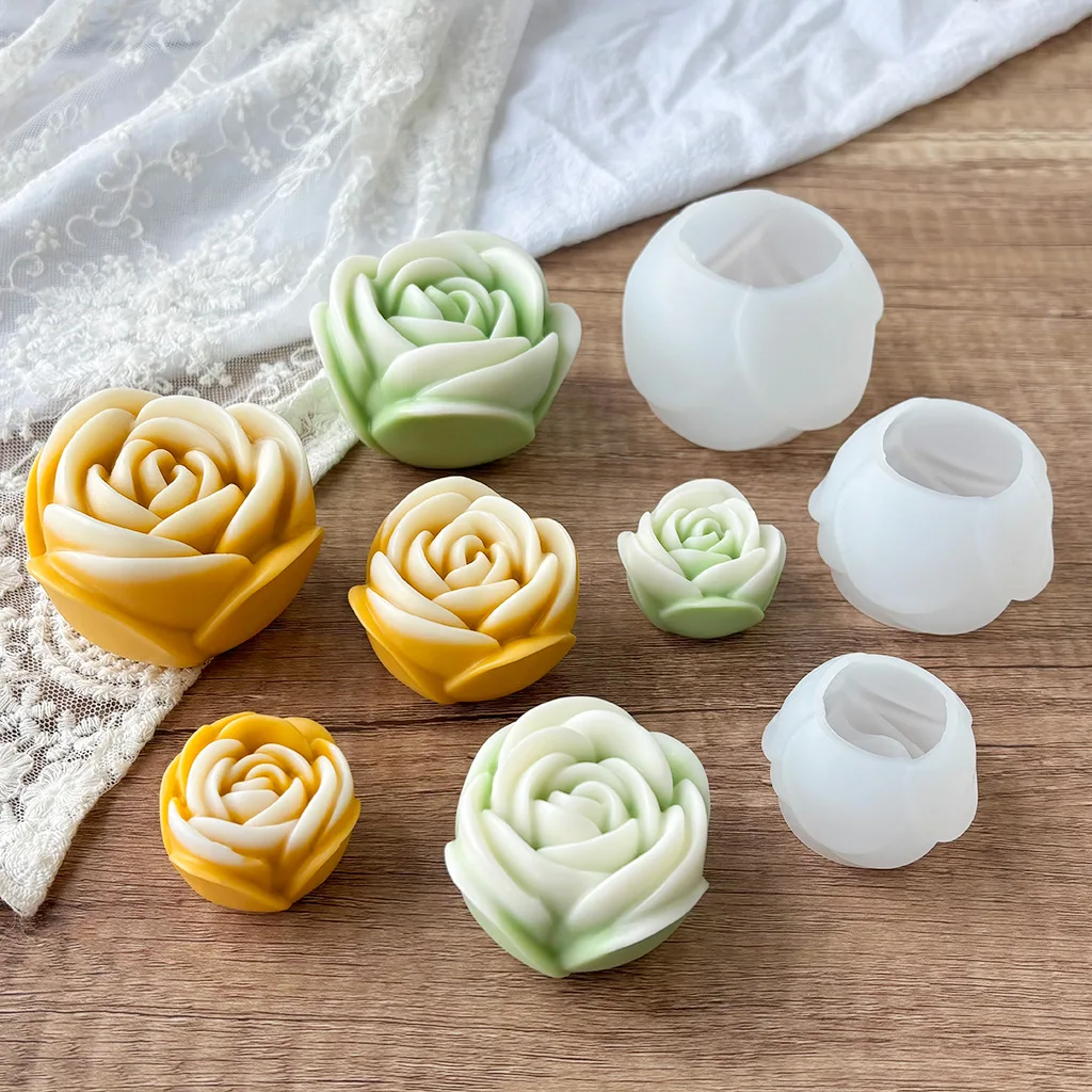 3D Rose Silicone Molds Aromatherapy Candle Pastry Cake Baking Molds Food Grade Handmade Crafts Decorative Flower Silicone Molds
3D Rose Silicone Molds Aromatherapy Candle Pastry Cake Baking Molds Food Grade Handmade Crafts Decorative Flower Silicone Molds