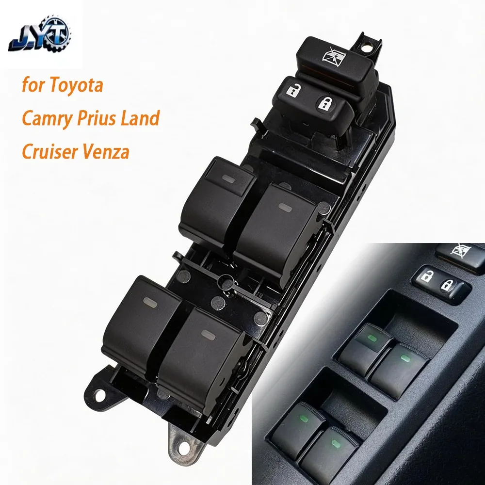 Drive Side Power Window Lifter Master Control Switch for Toyota Camry Prius Land Cruiser Venza 84040-0P020 84040-0P020 Car Parts
Drive Side Power Window Lifter Master Control Switch for Toyota Camry Prius Land Cruiser Venza 84040-0P020 84040-0P020 Car Parts