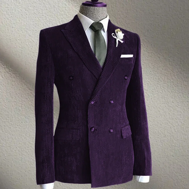 Только куртка, 1 шт., мужской вельветовый пиджак, повседневный двубортный пиджак с воротником, модная рабочая одежда, пиджаки, мужские формальные
Только куртка, 1 шт., мужской вельветовый пиджак, повседневный двубортный пиджак с воротником, модная рабочая одежда, пиджаки, мужские формальные