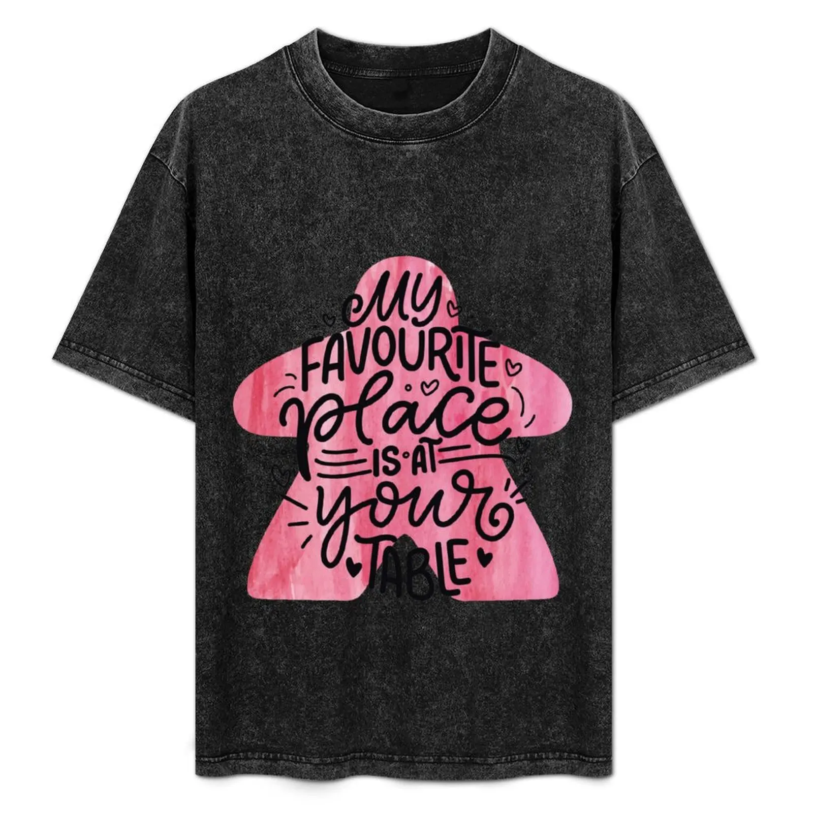 My Favourite Place Is At Your Table - Board Game Meeple Love Saying (International edition) T-Shirt Minimalist Graphic Tee Shirt
My Favourite Place Is At Your Table - Board Game Meeple Love Saying (International edition) T-Shirt Minimalist Graphic Tee Shirt