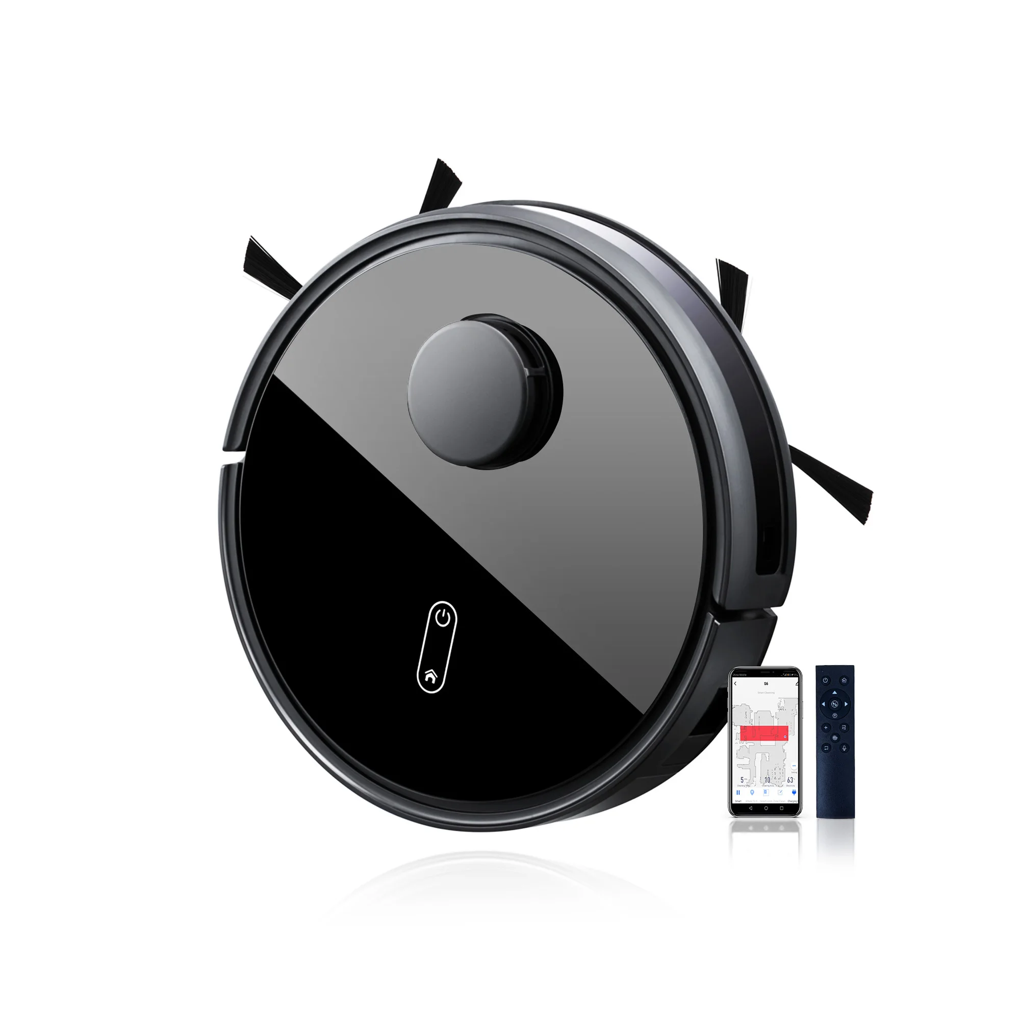 NewestTuya Smart WiFi Floor Sweeping Robot Vacuum Cleaner with Laser Navigation PST-S6-LWT
NewestTuya Smart WiFi Floor Sweeping Robot Vacuum Cleaner with Laser Navigation PST-S6-LWT