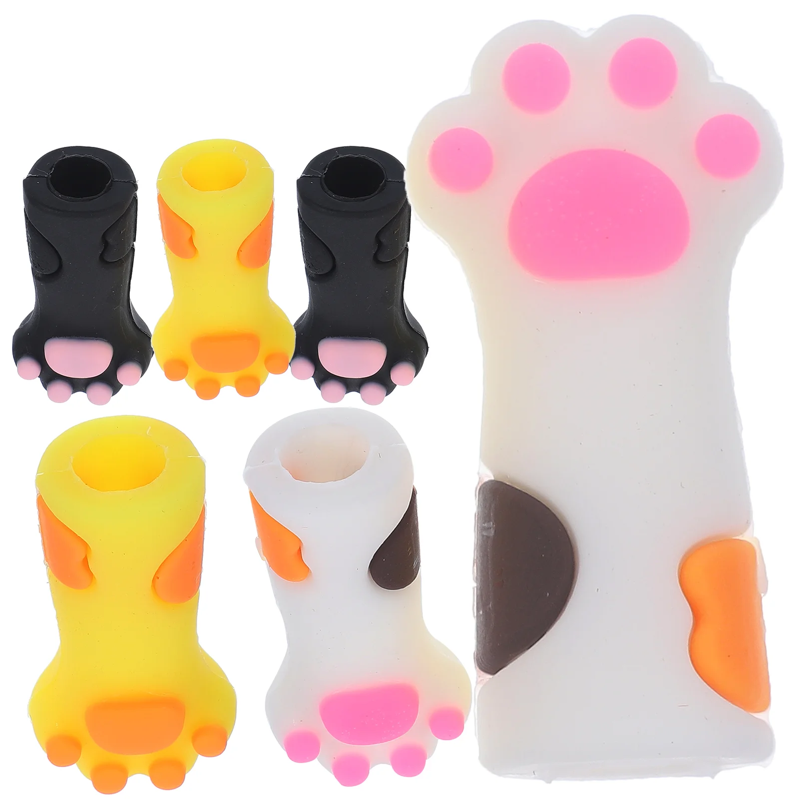 6 Pcs Dead Skin Shears Protective Case Cuticle Scissors Cap Lovely Pedicure Tool Storage Cover Decorative Nipper Nail Tools
6 Pcs Dead Skin Shears Protective Case Cuticle Scissors Cap Lovely Pedicure Tool Storage Cover Decorative Nipper Nail Tools